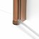 Дверь в нишу 90x195 New soleo copper brushed New Trendy брашированная медь арт. D-0491A