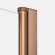 Дверь в нишу 90x195 New soleo copper brushed New Trendy брашированная медь арт. D-0491A
