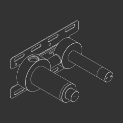 Встроенная часть для смесителя CEADesign, арт. PTR03 Встроенная часть для смесителя CEADesign, арт. PTR03