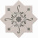 Керамическая плитка BECOLORS STAR 13,25X13,25 DEC. STENCIL GREY CEVICA арт. CV67383
