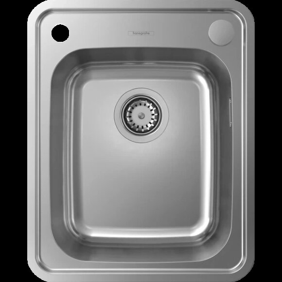 Hansgrohe раковина для кухни, врезная, S41, матовая нержавеющая сталь арт. 43334800