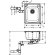 Hansgrohe раковина для кухни, врезная, S41, матовая нержавеющая сталь арт. 43334800