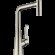 Hansgrohe смеситель для кухни, с вытяжным душем, Metris M71, матовая нержавеющая сталь арт. 73801800
