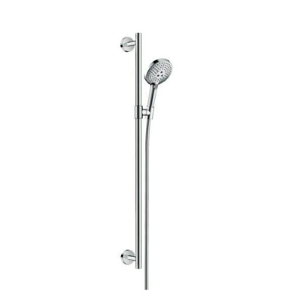 Hansgrohe душевой гарнитур со штангой 90см, Raindance Select S, глянцевый хром арт. 26323000