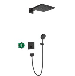 Hansgrohe душевая система, Raindance Е, матовый черный арт. 27939670 Hansgrohe душевая система, Raindance Е, матовый черный арт. 27939670
