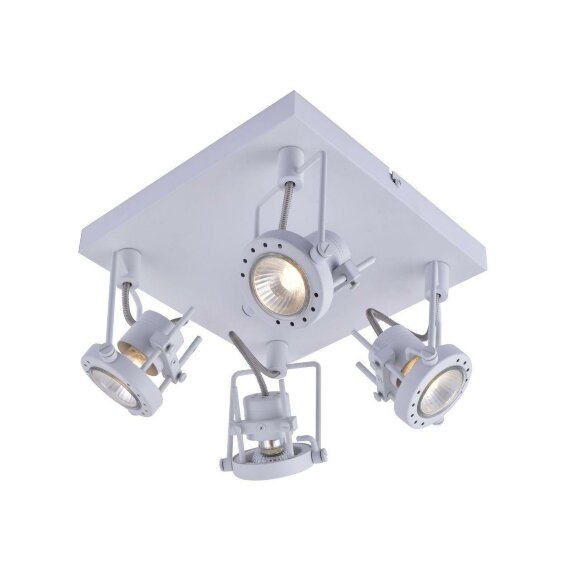 Спот, вид лофт Costruttore White Arte Lamp цвет:  белый - A4300PL-4WH