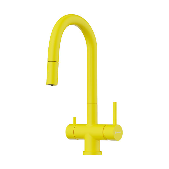 Смеситель Akita-S Omoikiri 4994440 цвет: sicilian lemon