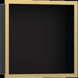 Hansgrohe настенный короб с цветом корпуса и дизайнерской рамой, 30х30х10 см, XtraStoris Individual, глянцевое золото арт. 56098990 Hansgrohe настенный короб с цветом корпуса и дизайнерской рамой, 30х30х10 см, XtraStoris Individual, глянцевое золото арт. 56098990