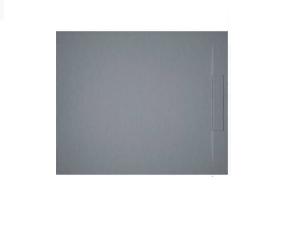 Поддон ISOLA 90x90 COLOUR LIGHT GRAY RIHO DR220900000000S