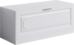 AQWELLA Empire Напольная дополнительная тумба с одним выдвижным ящиком в белом глянцевом цвете. - Emp.03.10/W