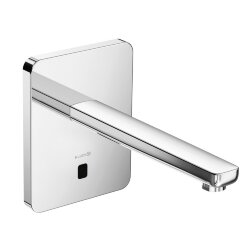 Электронный смеситель на умывальник, хром глянцевый, ZENTA Kludi арт. 3840205