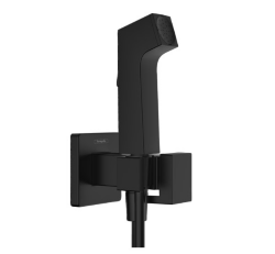 Гигиенический душ со смесителем Hansgrohe Bidette E, цвет: черный матовый, арт. 29233670 Гигиенический душ со смесителем Hansgrohe Bidette E, цвет: черный матовый, арт. 29233670