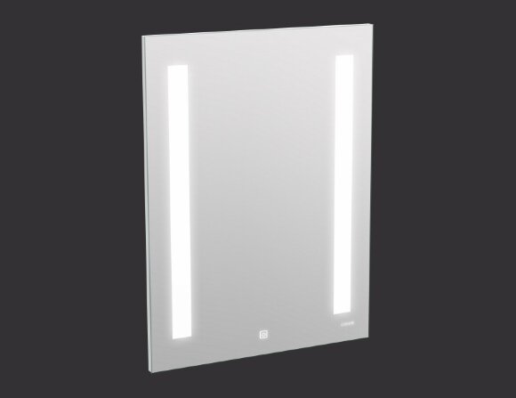 Зеркало BASE с подсветкой прямоугольное, Cersanit Led, арт. KN-LU-LED020*60-b-Os