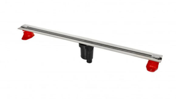 Желоб водосток 1000, s-сифон d50/105 h50 вертикальный Super slim Berges арт. 091055