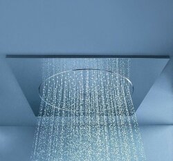 Верхний душ 254 x 254 мм (хром) GROHE Rainshower f арт. 27271000g