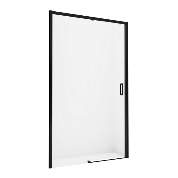 Дверь в нишу 160х200 1/L Prime black New Trendy черный арт. D-0328A