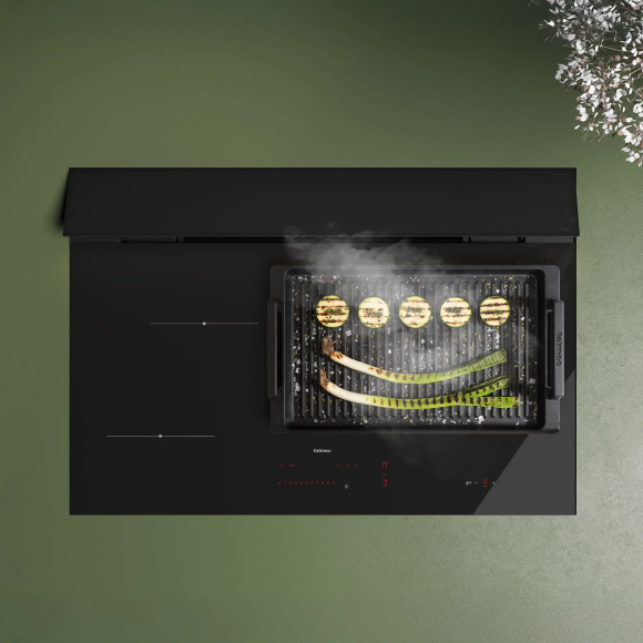 Варочная панель 5,3 х 75 х 51,5 см Falmec BRERA 75 VETRO NERO, арт. CBRW75.00P8#ZZZN490F