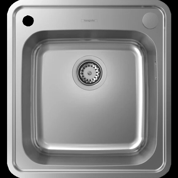 Hansgrohe раковина для кухни, врезная, S41, матовая нержавеющая сталь арт. 43335800