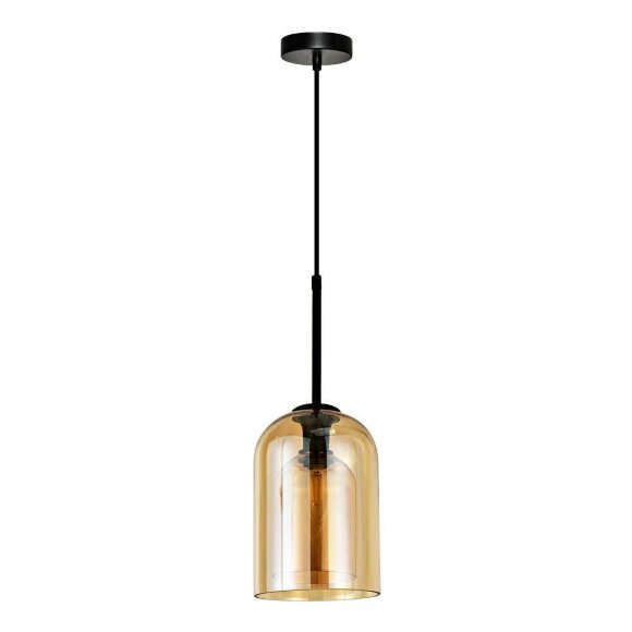 Подвесной светильник, вид современный Paio Arte Lamp цвет:  янтарный - A7015SP-1BK