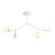 Подвесная люстра Traditional хай-тек TR8031, Ambrella light цвет: белый