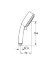 Ручной душ, хром GROHE New Tempesta Cosmopolitan арт. 27571000