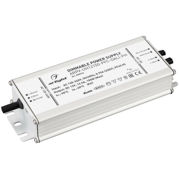 Блок питания ARPV-UH-PFC-Dali-PH Arlight 025746 цвет: Серый