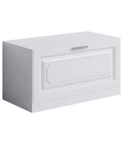 AQWELLA Empire Напольная дополнительная тумба с одним выдвижным ящиком в белом цвете. - Emp.03.08/W