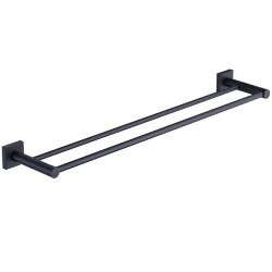 Timo Полотенцедержатель  Selene двойной Черный арт. 12056/03