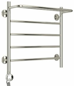 Электрический полотенцесушитель Формат 20 ТЛ 500х500 (Полка + 4) П16 Стилье, 00521-5050 цвет: без покрытия Электрический полотенцесушитель Формат 20 ТЛ 500х500 (Полка + 4) П16 Стилье, 00521-5050 цвет: без покрытия