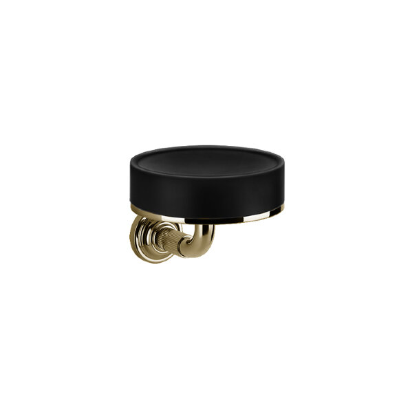 Мыльница подвесная, Venti20 Gessi цвет: черный, фурнитура Brass PVD - 65402#710