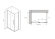Душевой уголок Schwarzer Diamant 1100x850мм, Черный, ABBER арт. AG30110BH-S85B