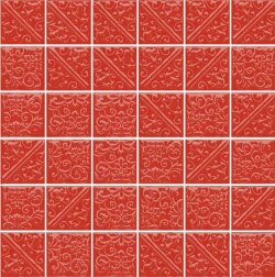 21024 Керамическая плитка мозаичная 30,1x30,1 Ла-Виллет красный глянцевый 21024 Керамическая плитка мозаичная 30,1x30,1 Ла-Виллет красный глянцевый