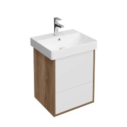 Тумба PRO подвесная 2 ящика 50см, Kerama Marazzi Pro, PRO.50.2\OLM цвет: вяз