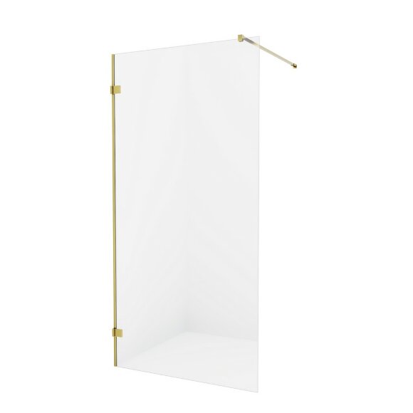 Душевое ограждение 50x200 Avexa gold New Trendy брашированное золото арт. EXK-7000