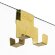 Душевое ограждение 50x200 Avexa gold New Trendy брашированное золото арт. EXK-7000