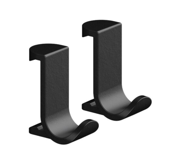 Hansgrohe крючки для халата, полотенца - 2 шт., WallStoris, матовый черный арт. 27914670