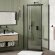 Душевой уголок Wiese 84P38 100х100х200 WasserKRAFT цвет: черный