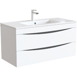 Тумба под раковину Iddis 100 подвесная белый арт. CLO10W1i95 Тумба под раковину Iddis 100 подвесная белый арт. CLO10W1i95