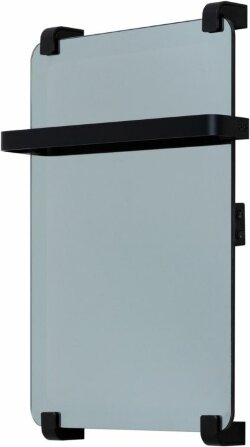 Полотенцесушитель электрический с рейлингом и креплением, черный браш 60x44 Infinity Allen Brau арт. 00305017 Полотенцесушитель электрический с рейлингом и креплением, черный браш 60x44 Infinity Allen Brau арт. 00305017