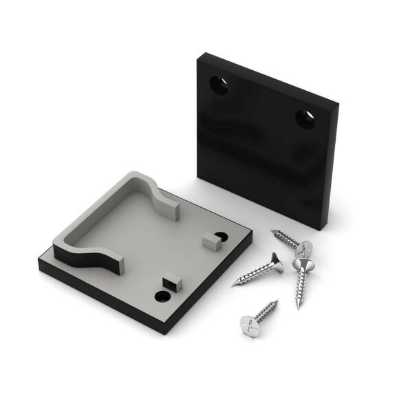 Набор заглушек SL-Line-2011M Square Black глухая Arlight - 029180