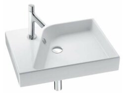 Подвесная раковина (60 х 46 см) FORMILIA RYTHMIK JACOB DELAFON арт. E4783 Подвесная раковина (60 х 46 см) FORMILIA RYTHMIK JACOB DELAFON арт. E4783