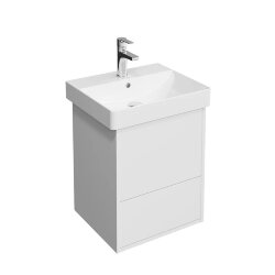 Тумба PRO подвесная 2 ящика 50см, Kerama Marazzi Pro, PRO.50.2\WHT цвет: белая матовая