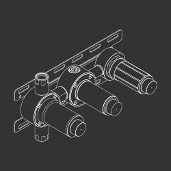 Скрытая часть для встраиваемого смесителя Cea Design UCS, арт. UCS 25 Скрытая часть для встраиваемого смесителя Cea Design UCS, арт. UCS 25