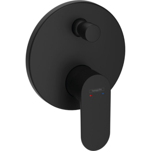 Смеситель для душа, 72466670 Rebris Hansgrohe, цвет: s черный матовый