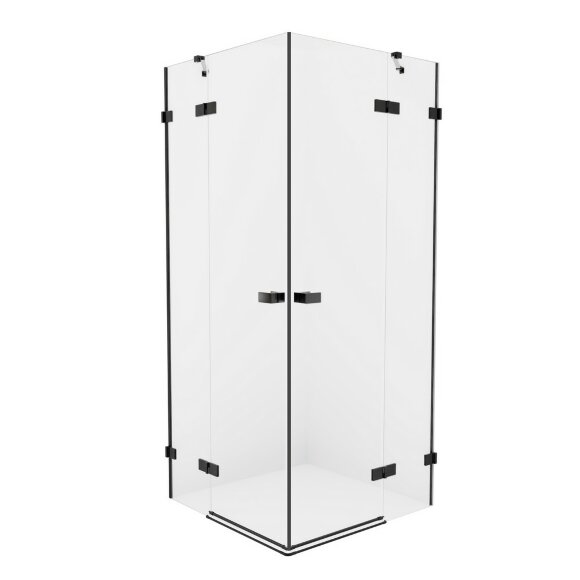 Душевое ограждение 90x100x200 Avexa black New Trendy черный арт. EXK-1614