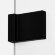 Душевое ограждение 90x100x200 Avexa black New Trendy черный арт. EXK-1614