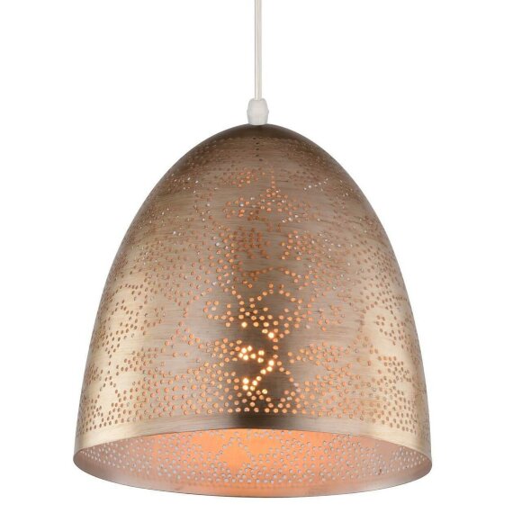 Подвесной светильник, вид современный Ajour Arte Lamp цвет:  коричневый - A1707SP-1SG