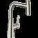 Hansgrohe смеситель для кухни, с вытяжным душем, Metris Select M71, матовая нержавеющая сталь арт. 73817800