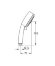Ручной душ, хром GROHE New Tempesta Cosmopolitan арт. 27573000