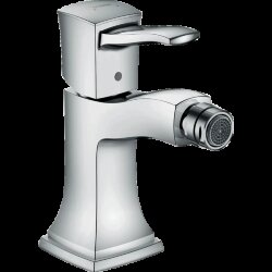 Hansgrohe смеситель для биде со сливным гарнитуром, Metropol Classic, глянцевый хром арт. 31320000